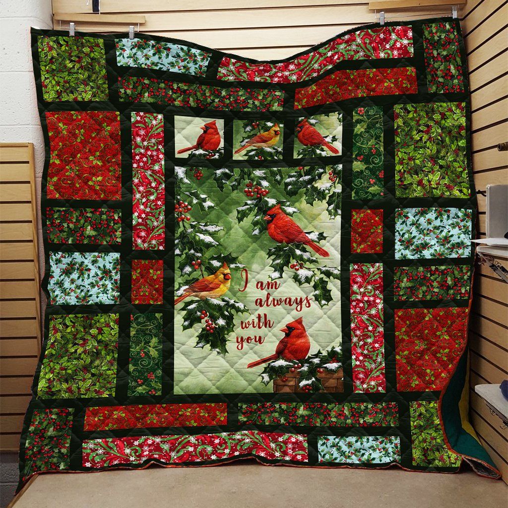 Cardinal Bird Quilt Blanket DHC311239VT