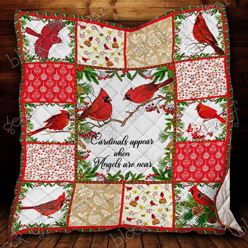 Cardinal Bird Quilt Tt119 Dhc11121990Dd