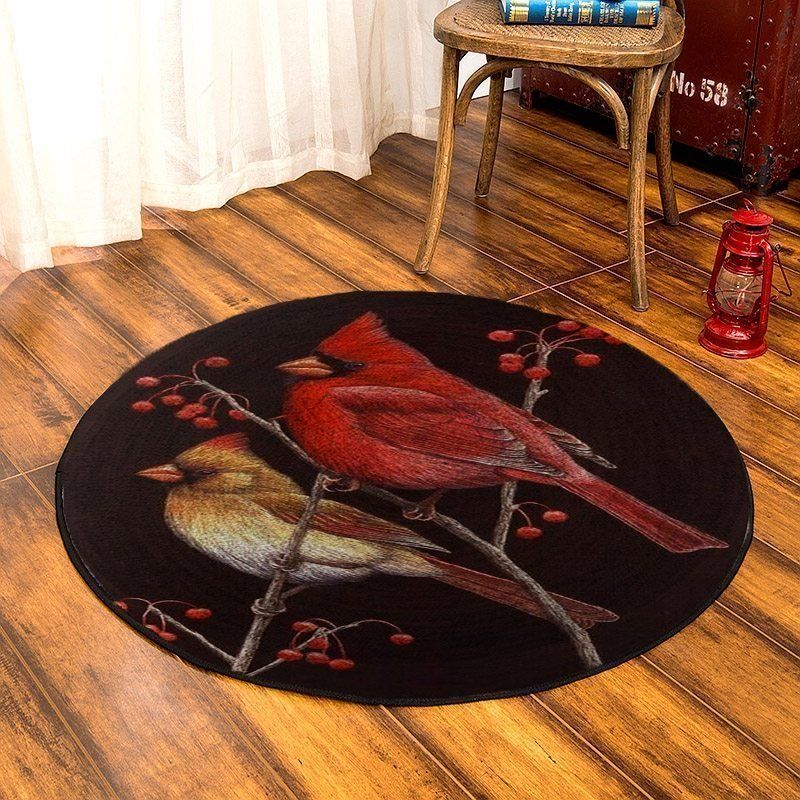 Cardinal Round Carpet