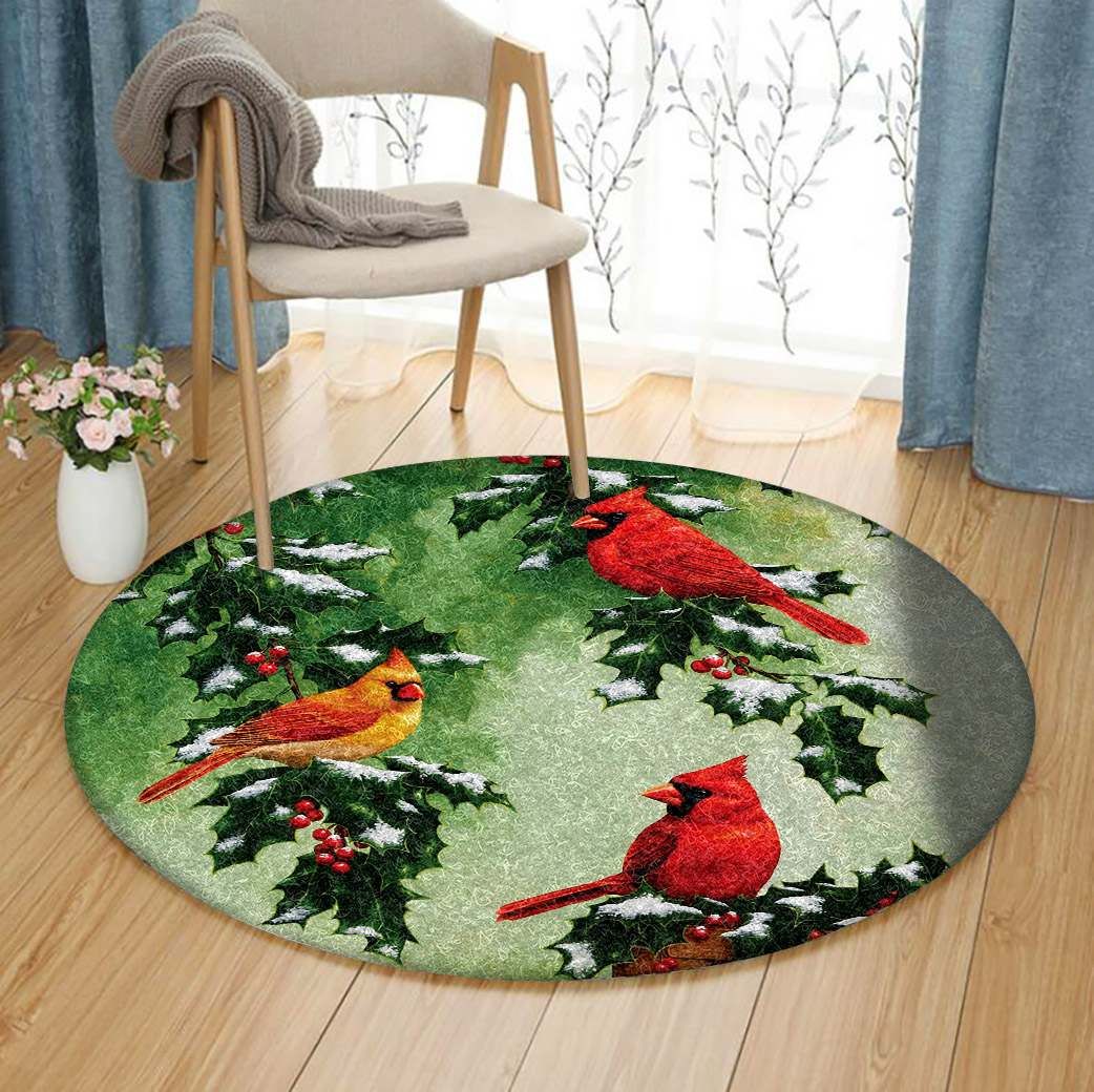 Cardinal Round Carpet