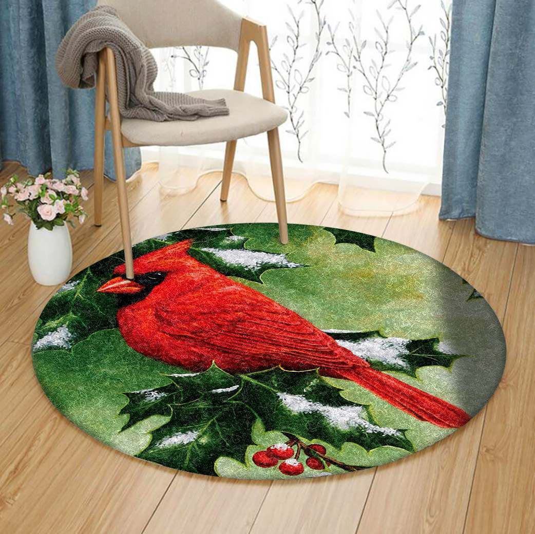 Cardinal Round Carpet