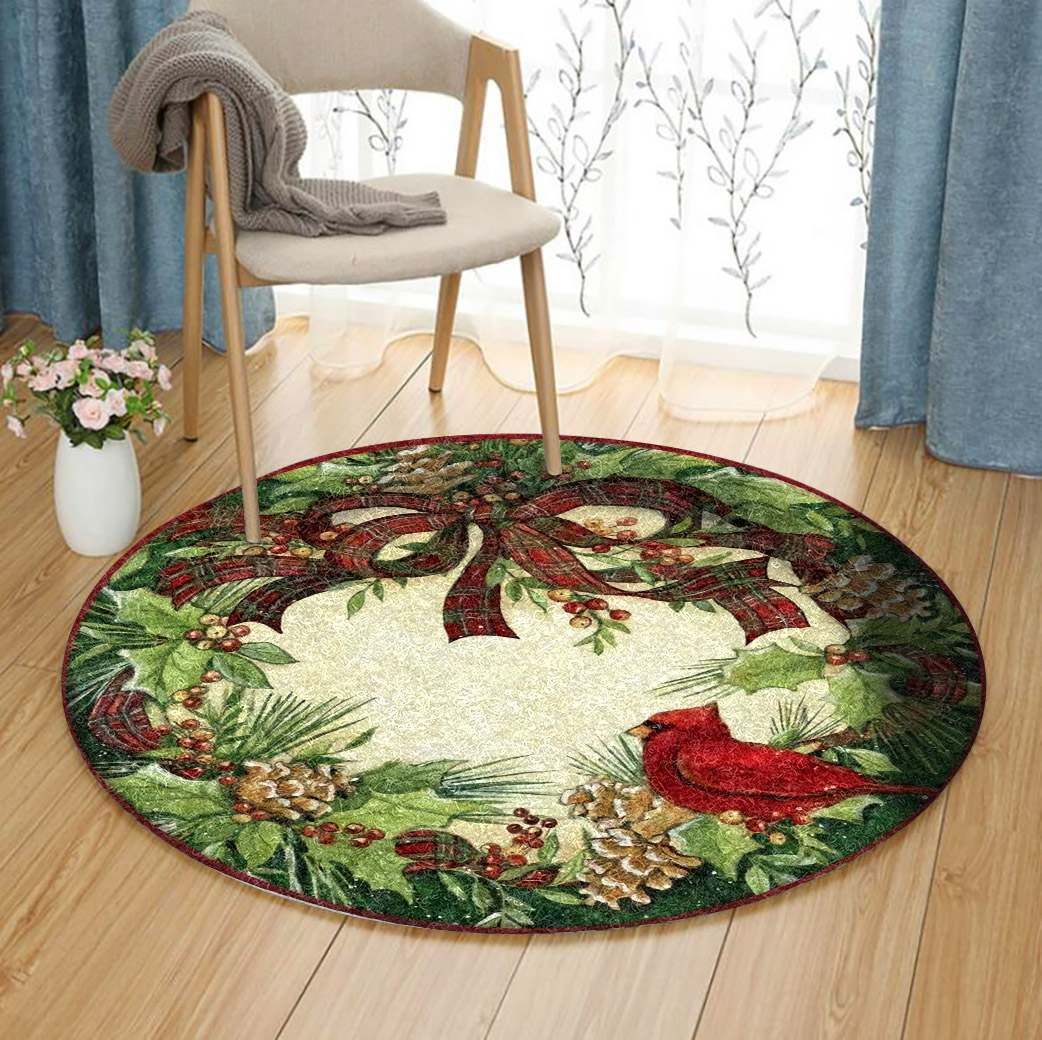 Cardinal Round Carpet