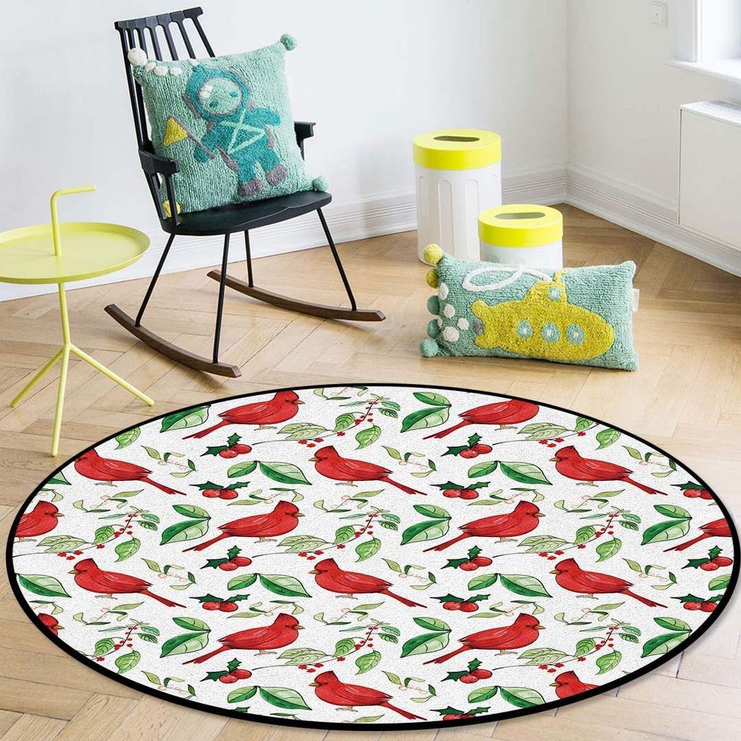 Cardinal Round Carpet