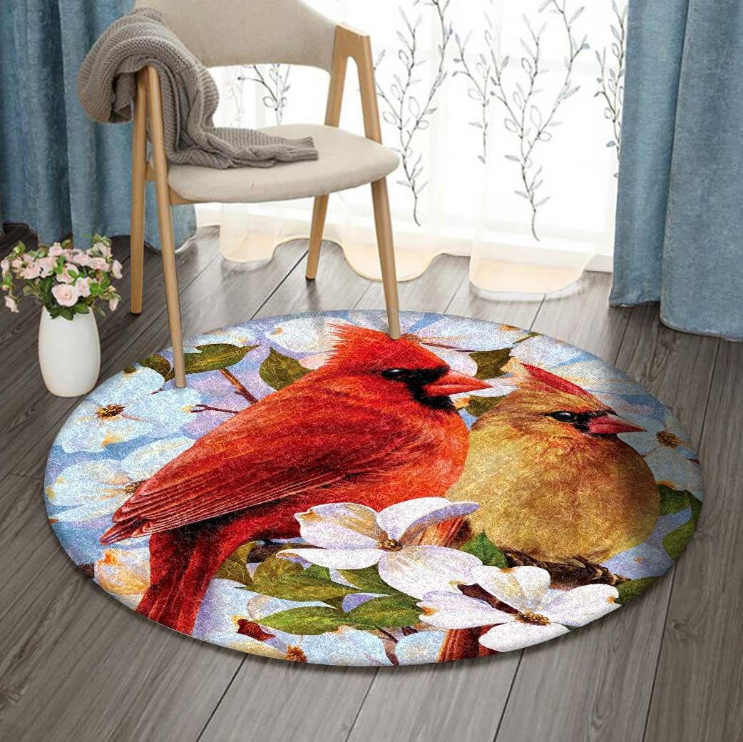 Cardinal Round Carpet