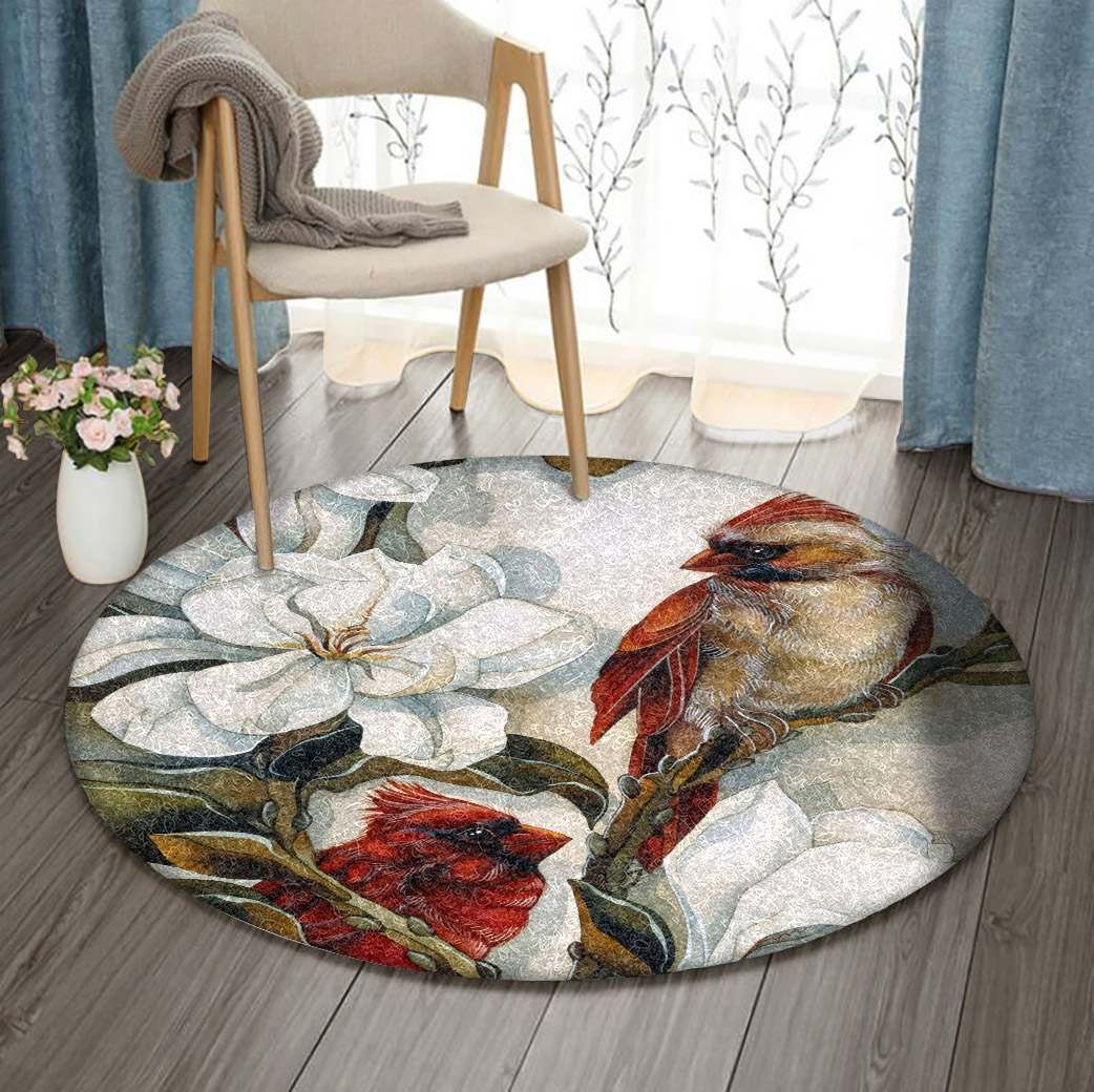 Cardinal Round Carpet