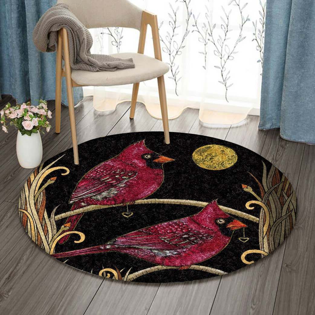 Cardinal Round Carpet