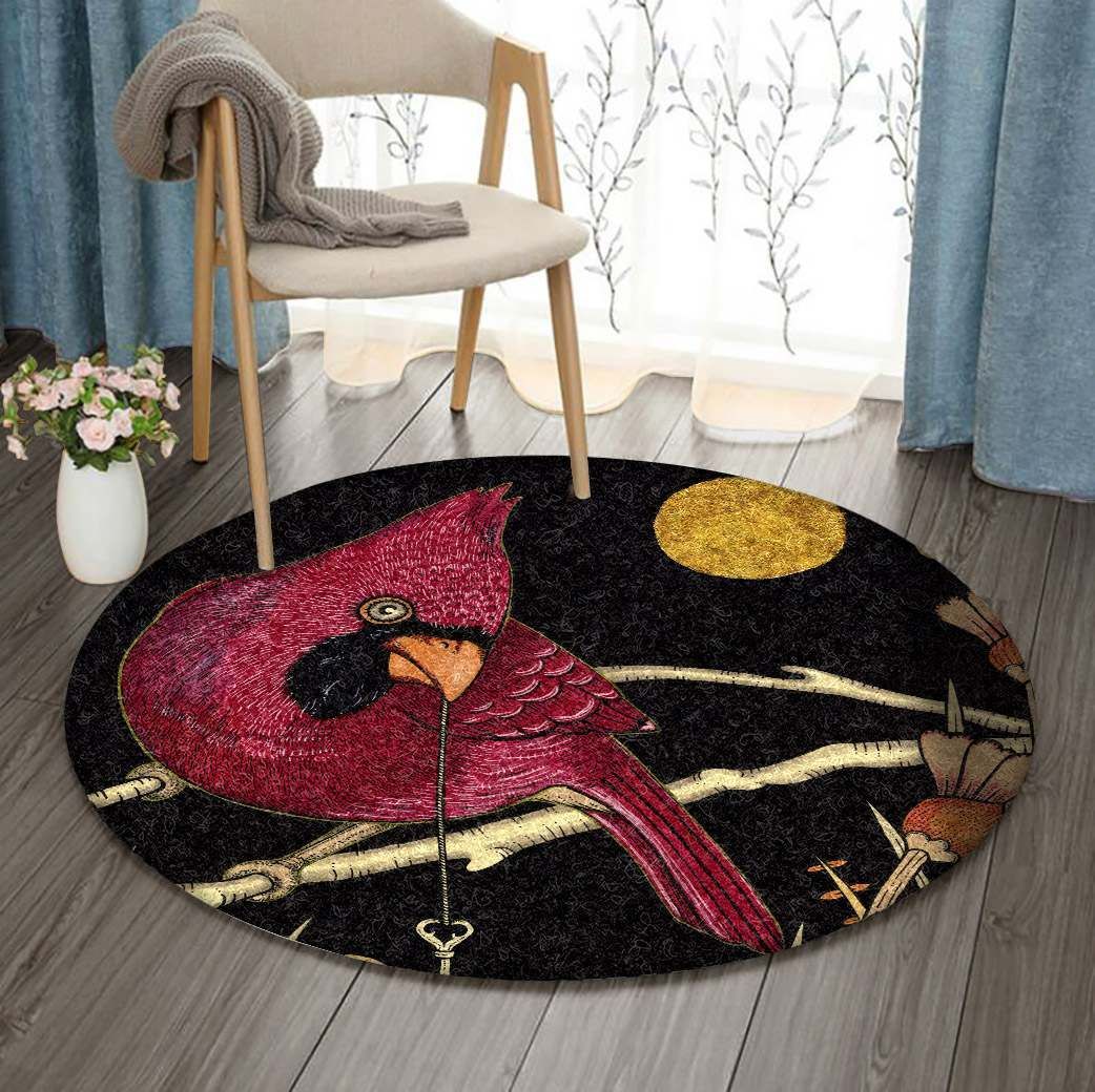 Cardinal Round Carpet