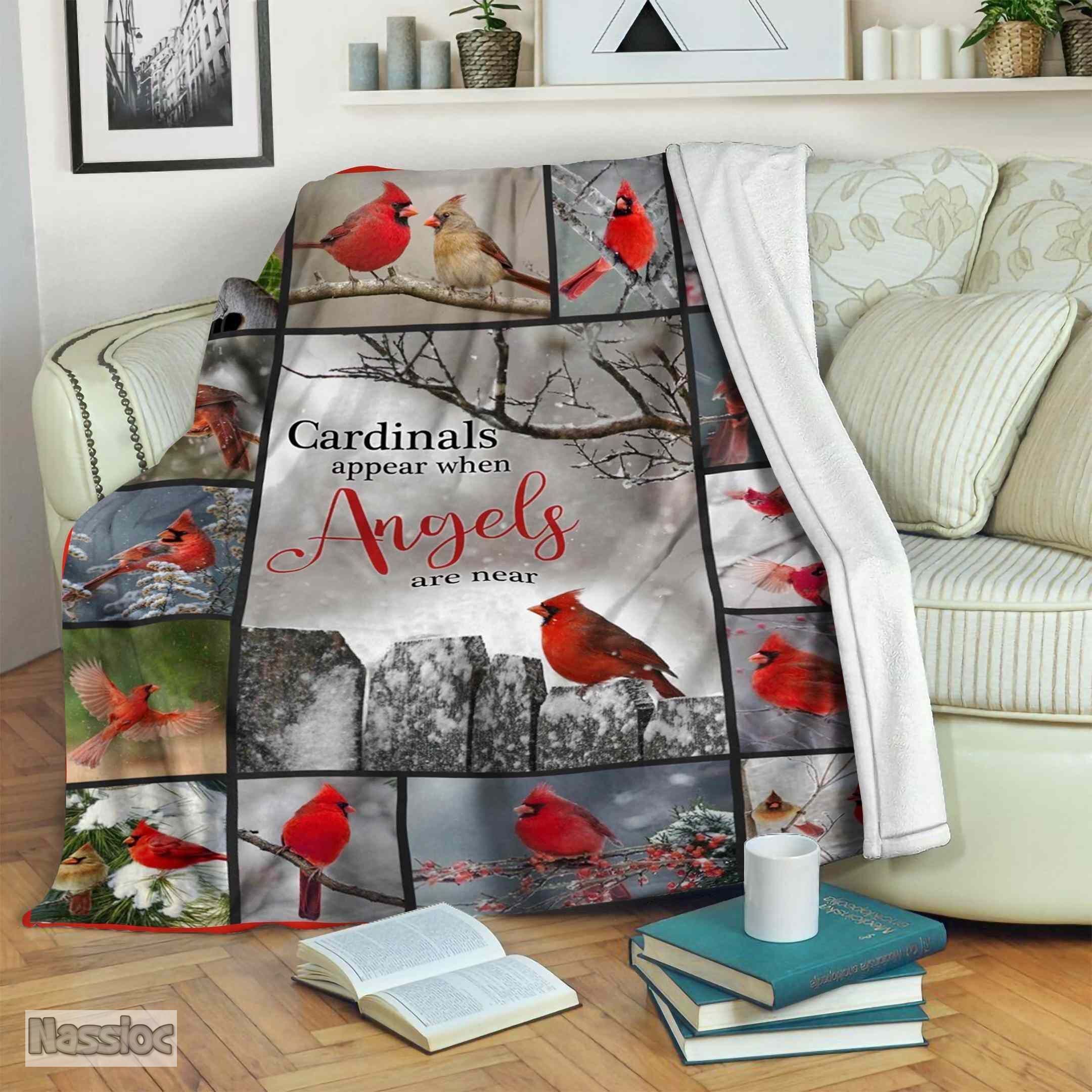Cardinal Fleece Blanket