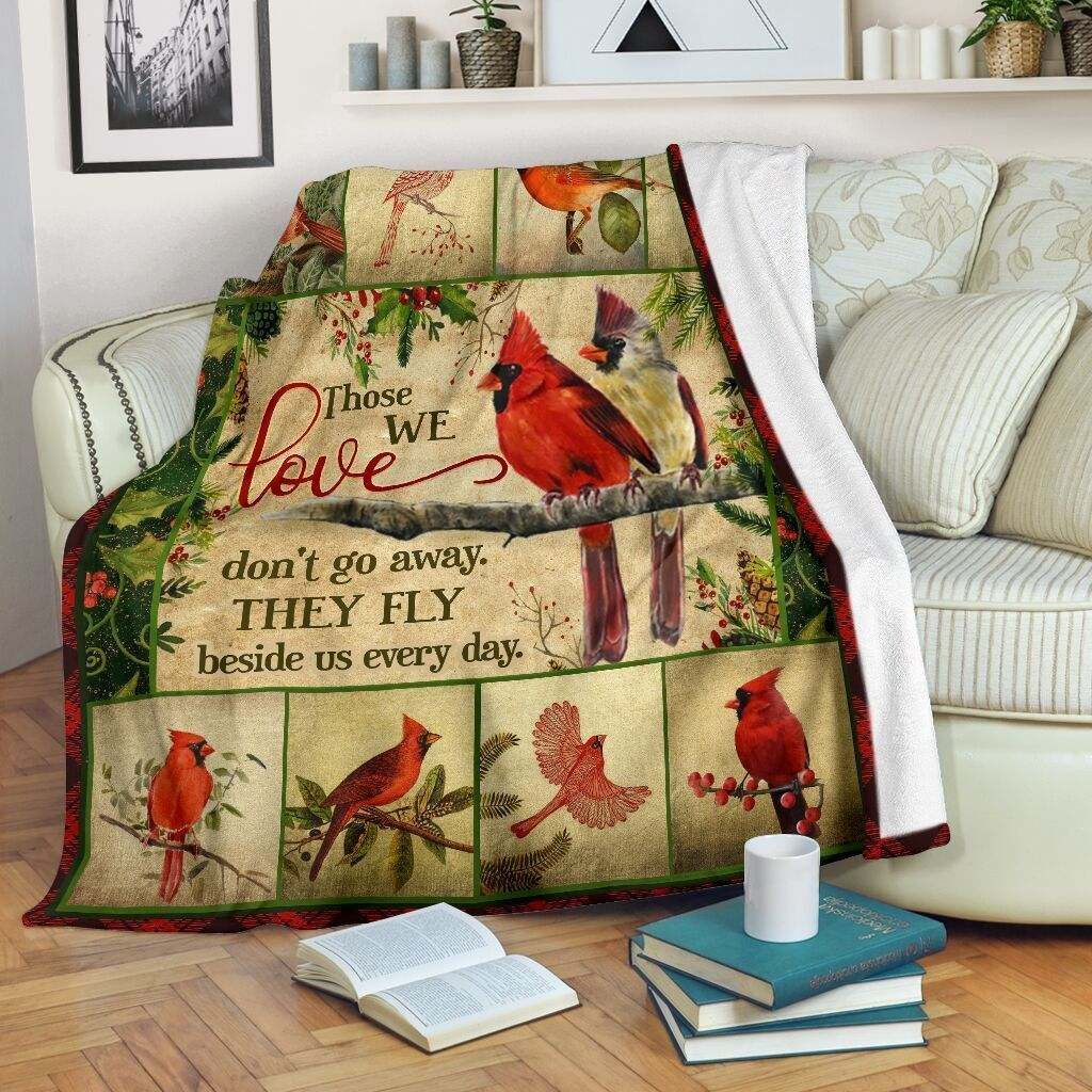 Cardinal Fleece Blanket