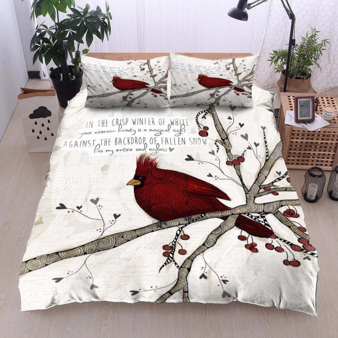 Cardinal Bedding Set