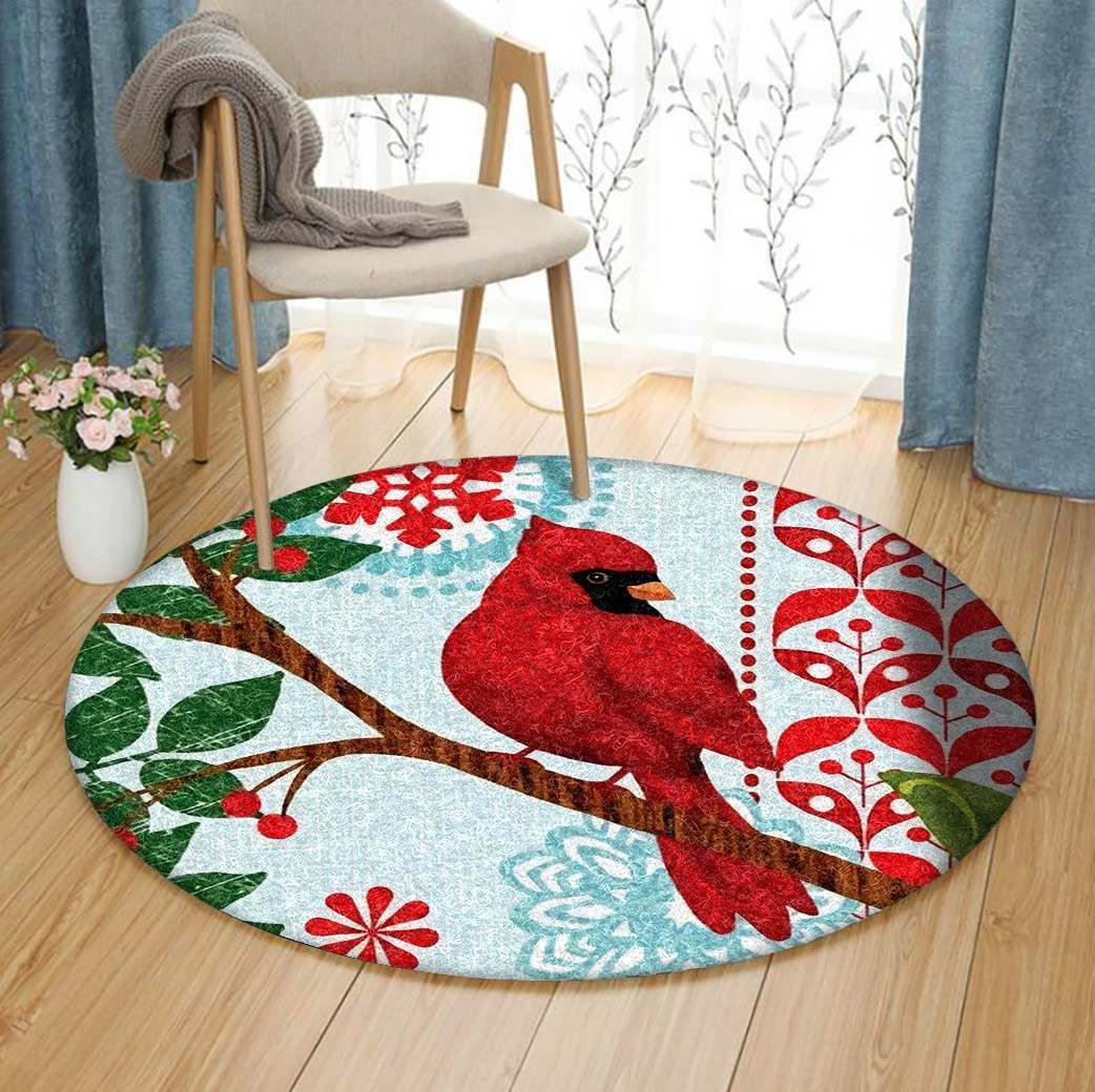 Cardinal Round Carpet
