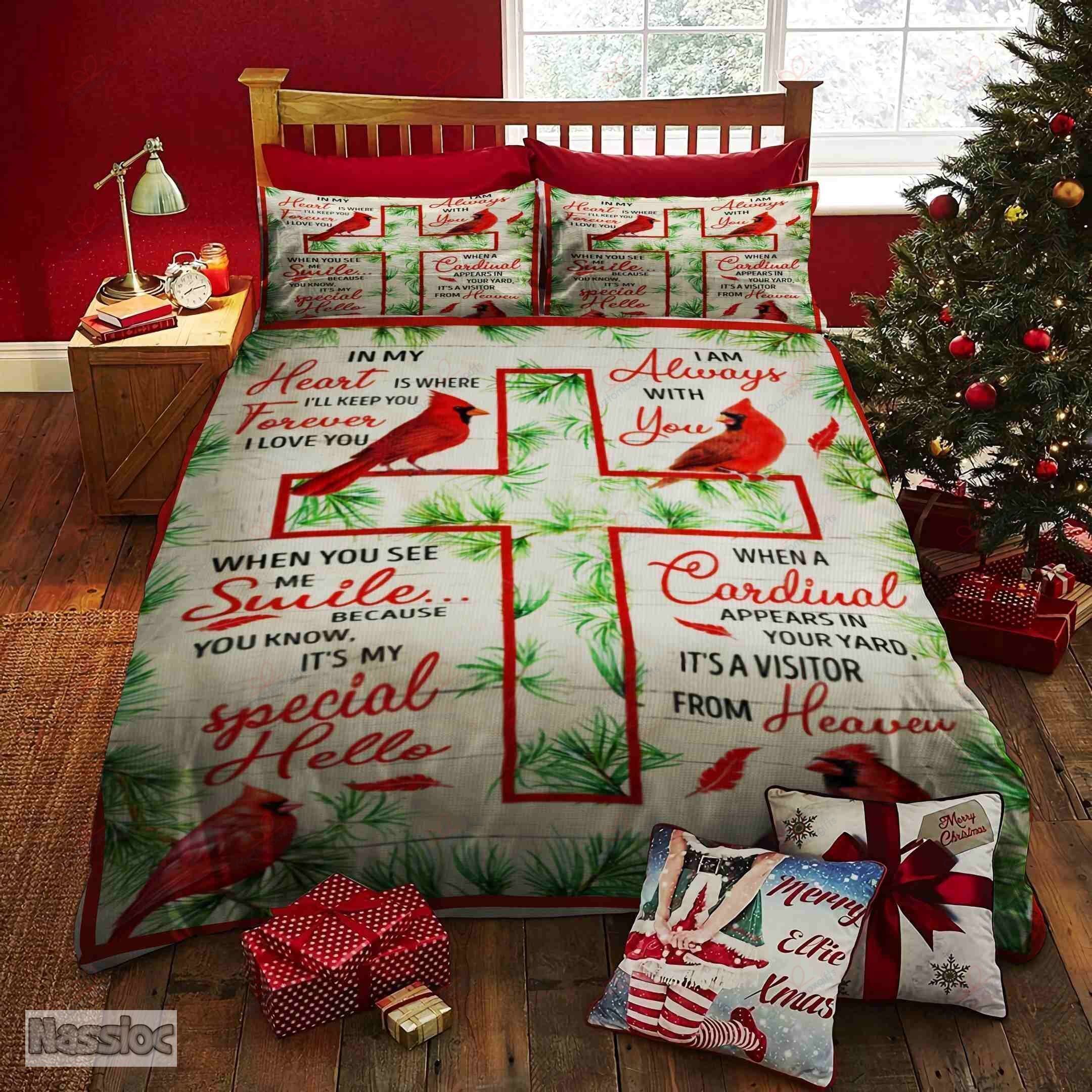 Cardinal Love Bedding Set
