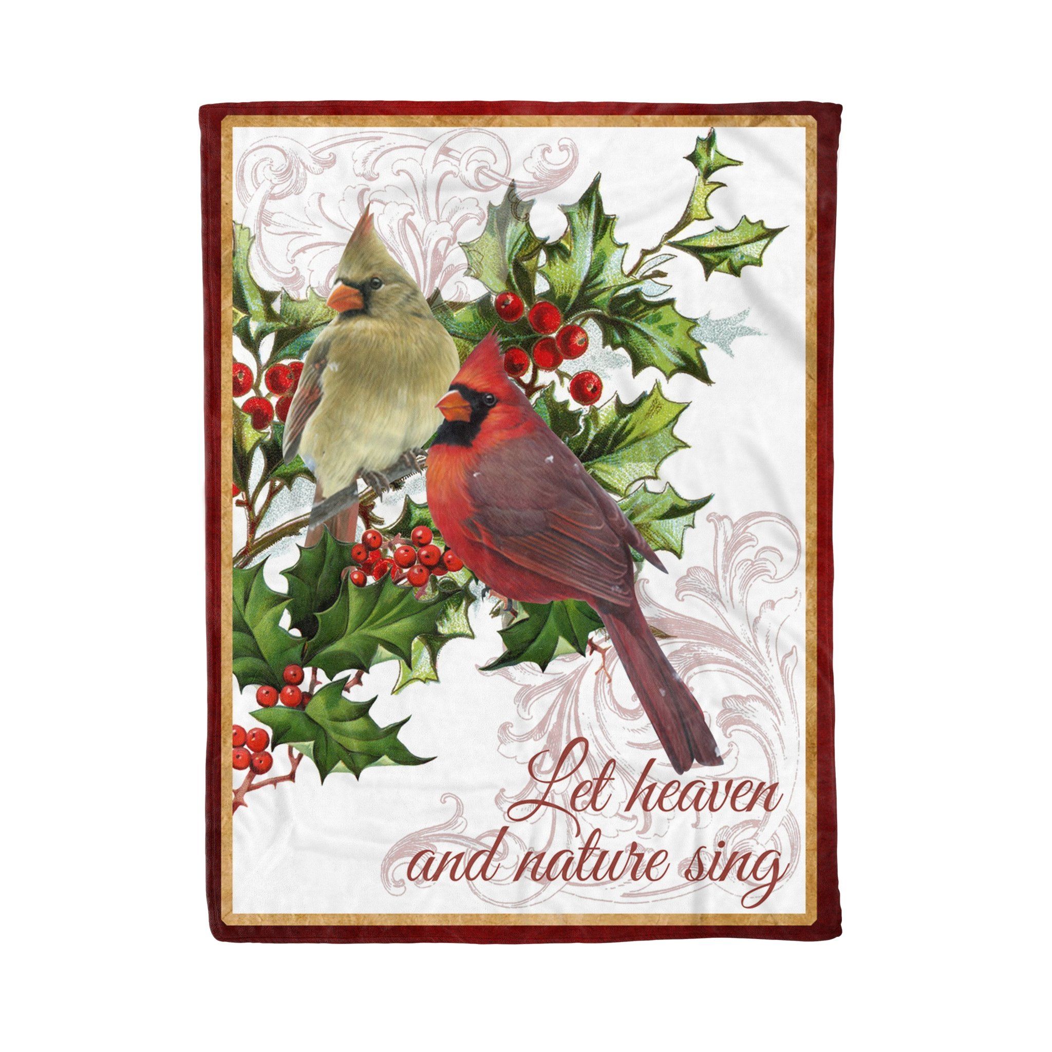 Cardinal Fleece Blanket