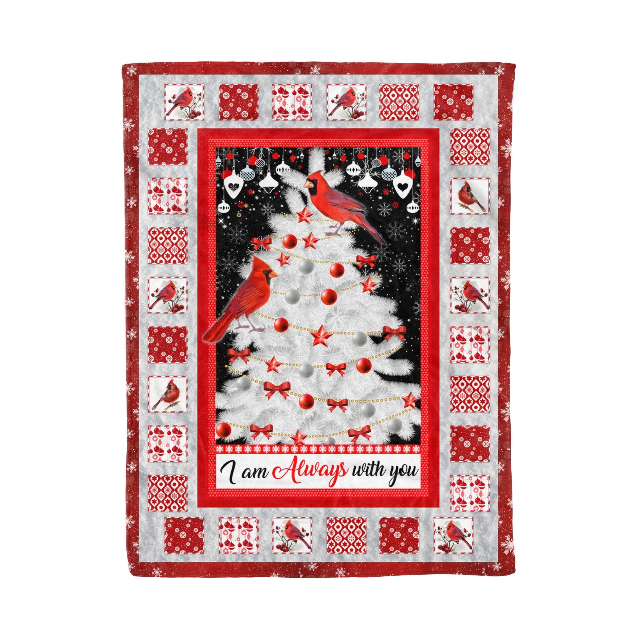 Cardinal Fleece Blanket