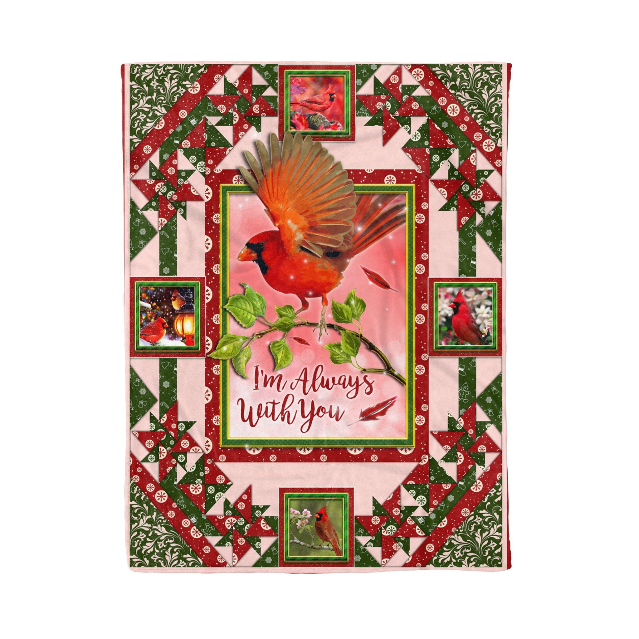 Cardinal Fleece Blanket