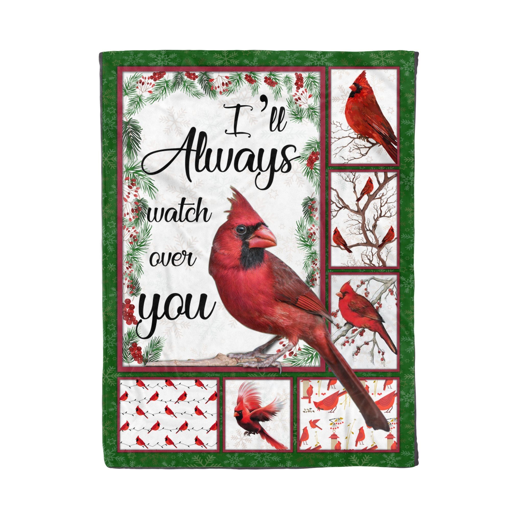 Cardinal Fleece Blanket