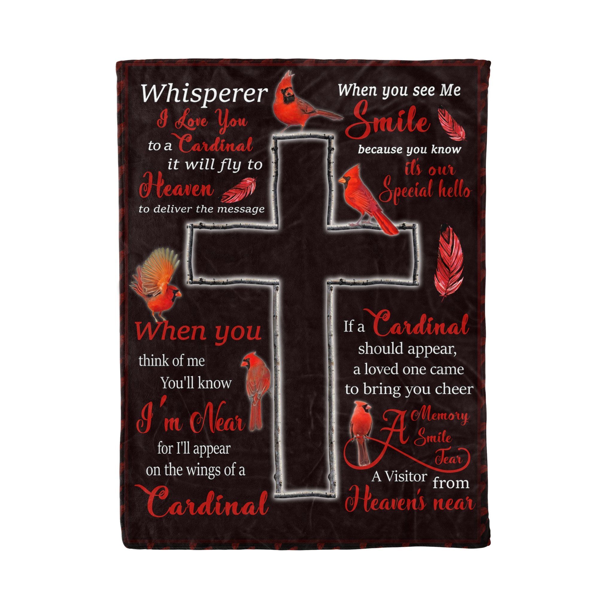 Cardinal Fleece Blanket