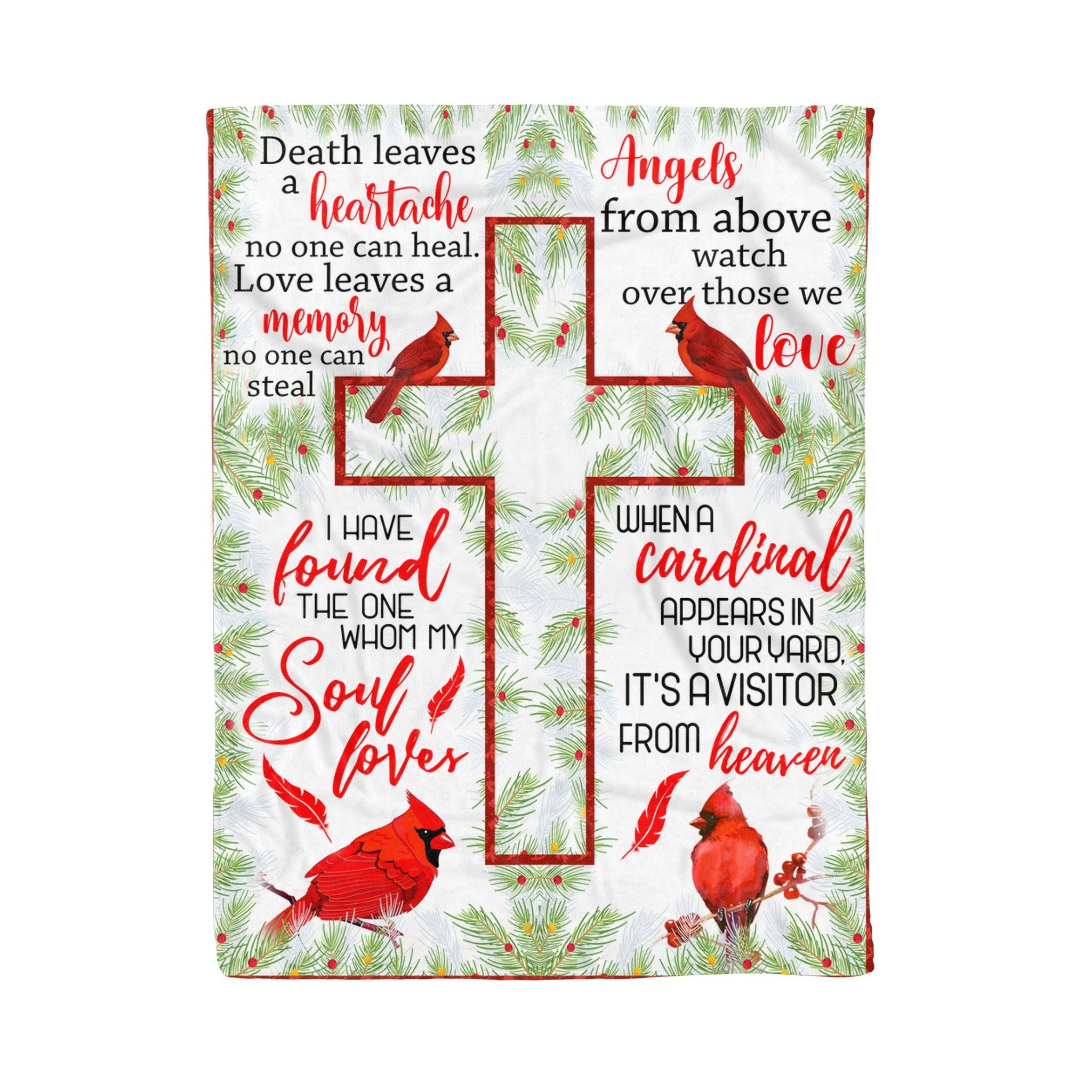 Cardinal Fleece Blanket