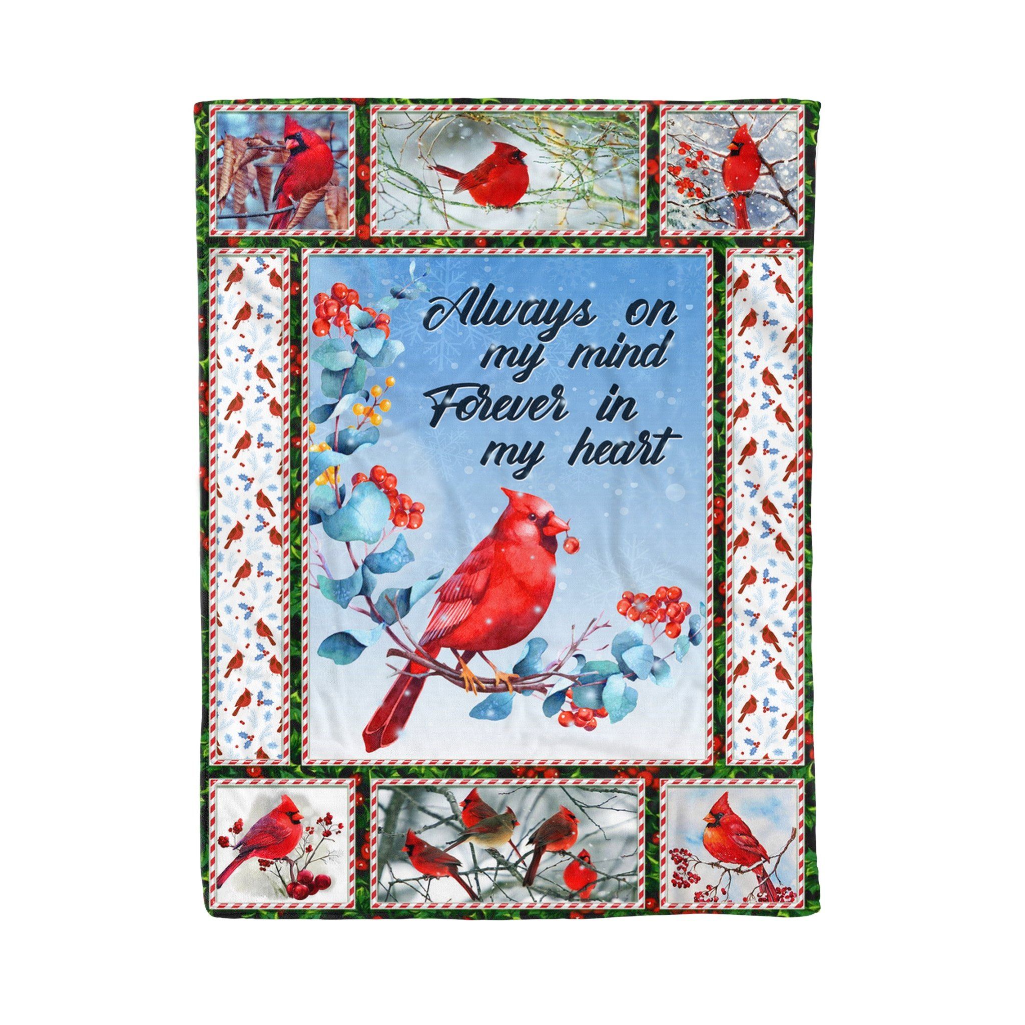 Cardinal Fleece Blanket