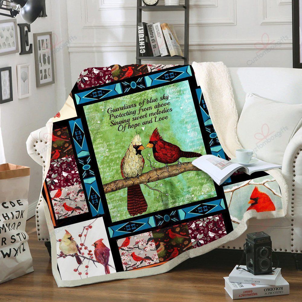 Cardinal Fleece Blanket