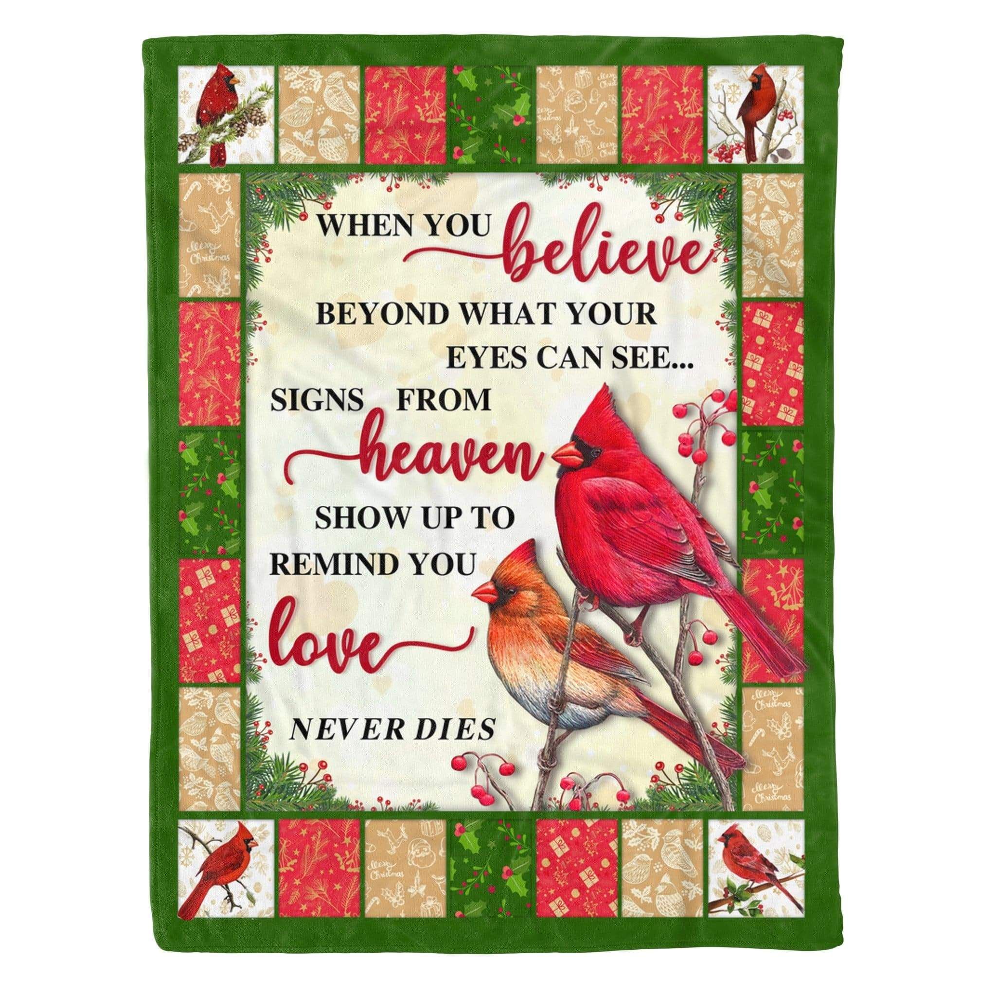 Cardinal Fleece Blanket