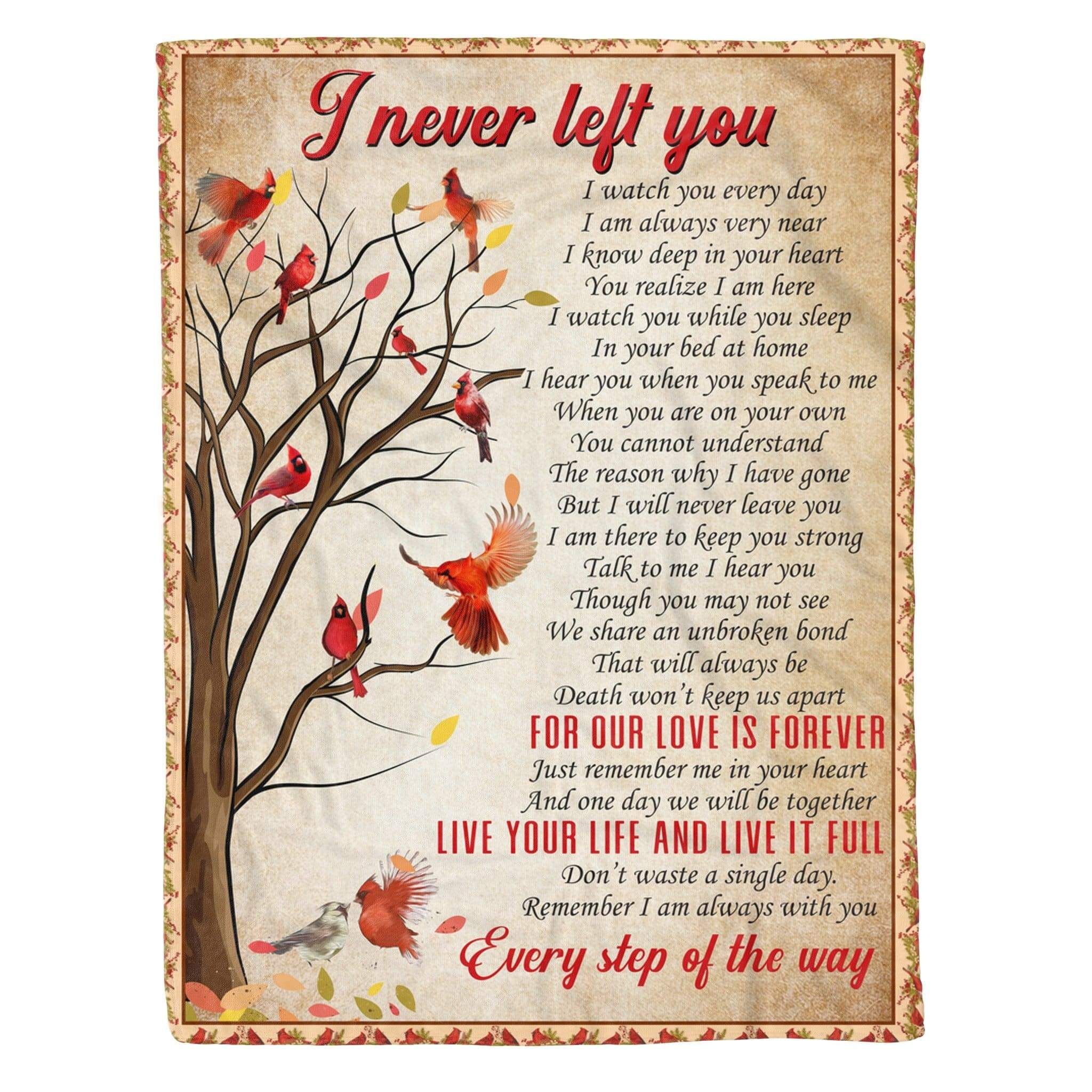 Cardinal Fleece Blanket