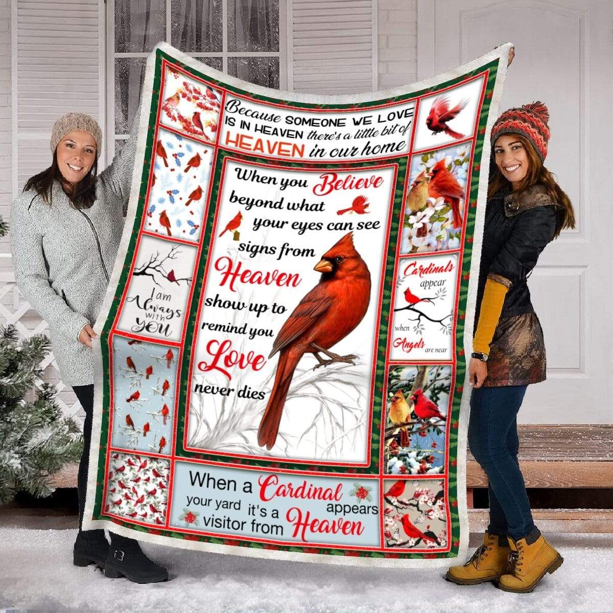Cardinal Fleece Blanket