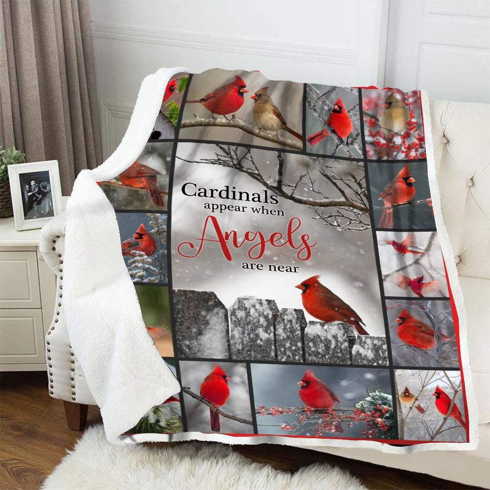 Cardinal Fleece Blanket