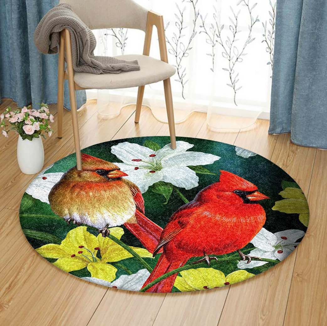 Cardinal Round Carpet