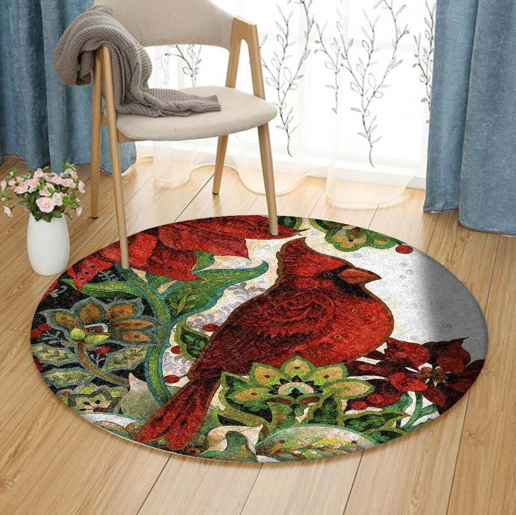 Cardinal Round Carpet