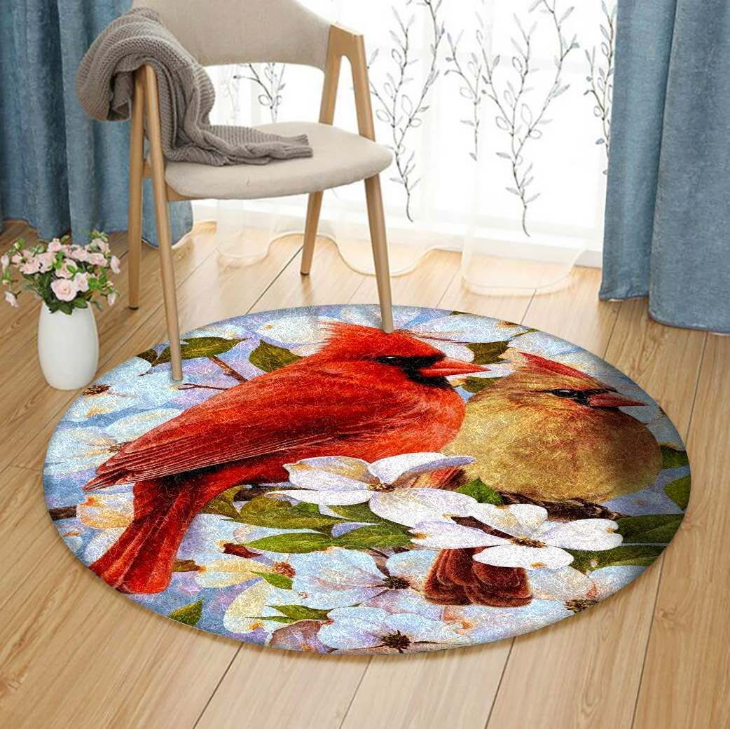 Cardinal Round Carpet