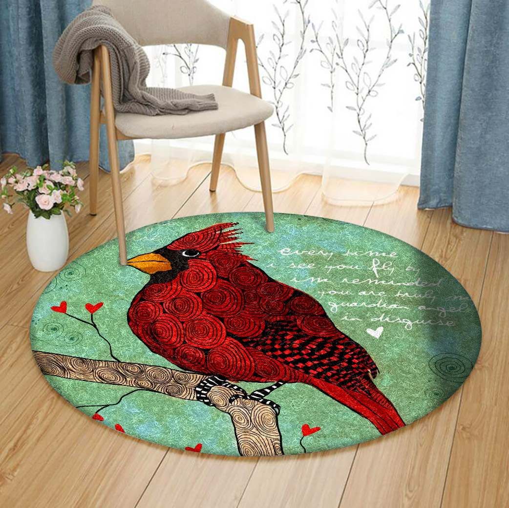 Cardinal Round Carpet