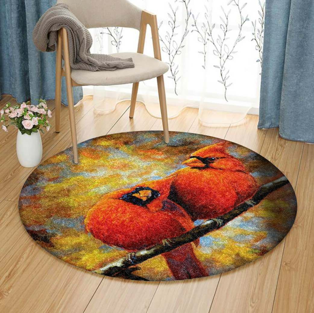 Cardinal Round Carpet