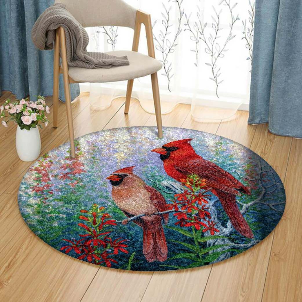 Cardinal Round Carpet