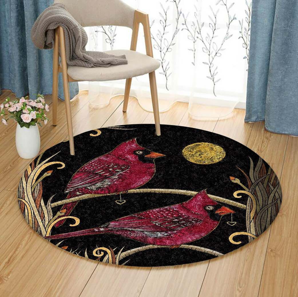 Cardinal Round Carpet