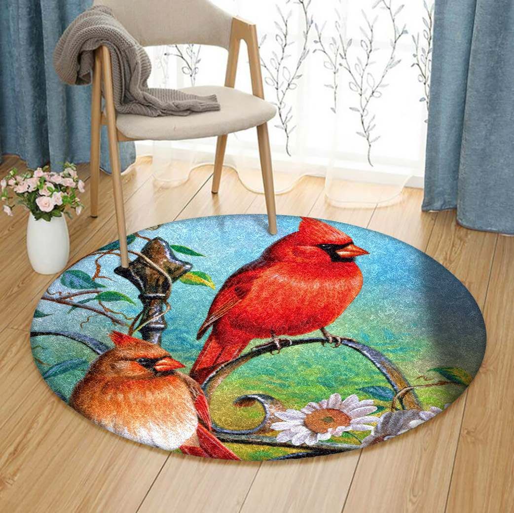 Cardinal Round Carpet