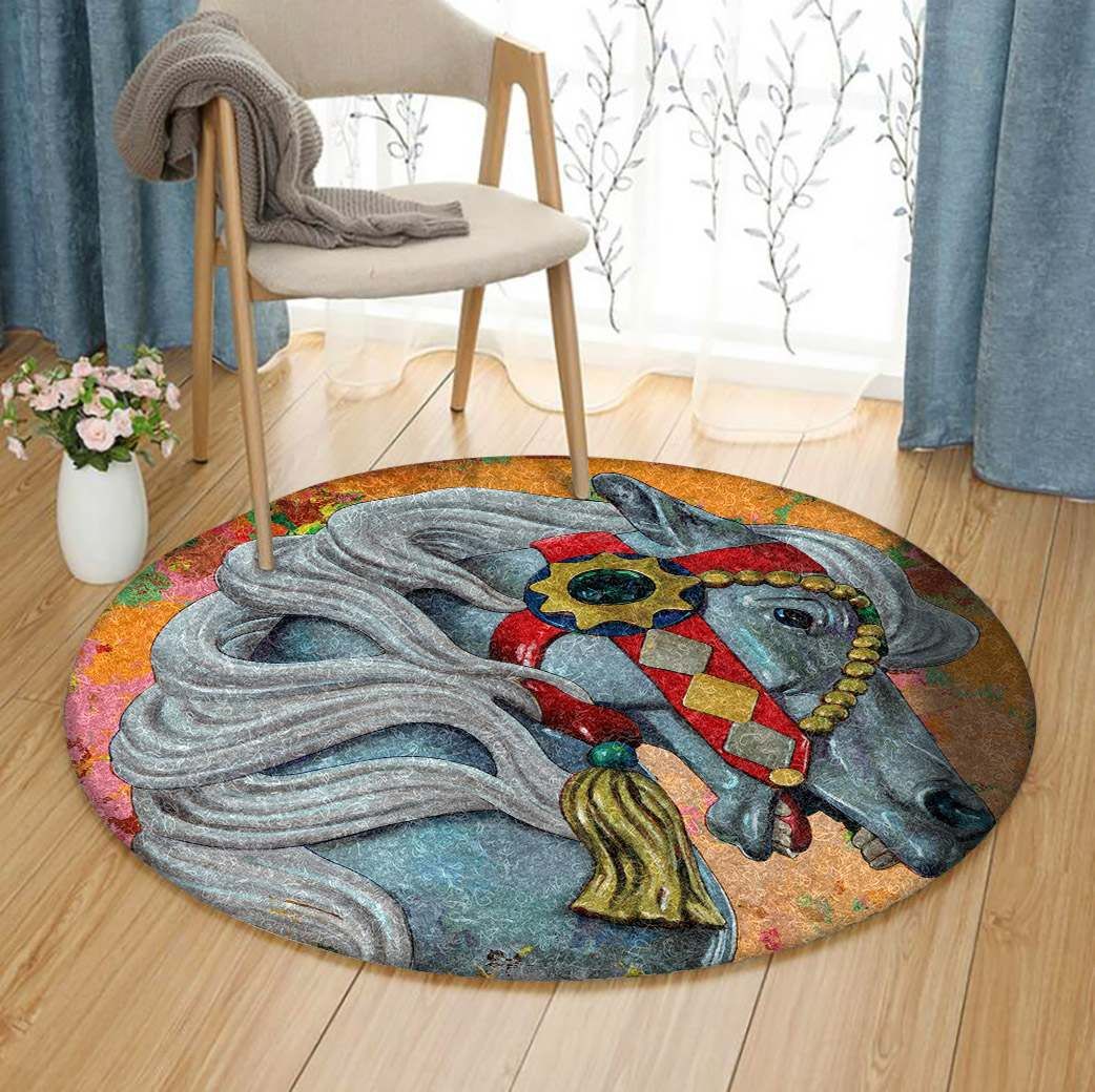 Carousel Round Carpet