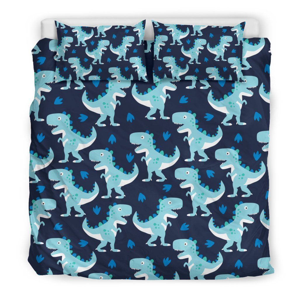 Cartoon Dinosaur Bedding Set
