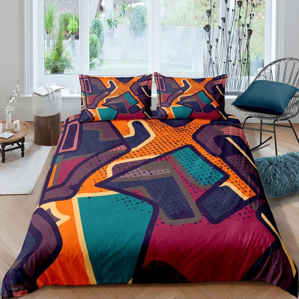 Cartoon Translucent Array Bedding Set