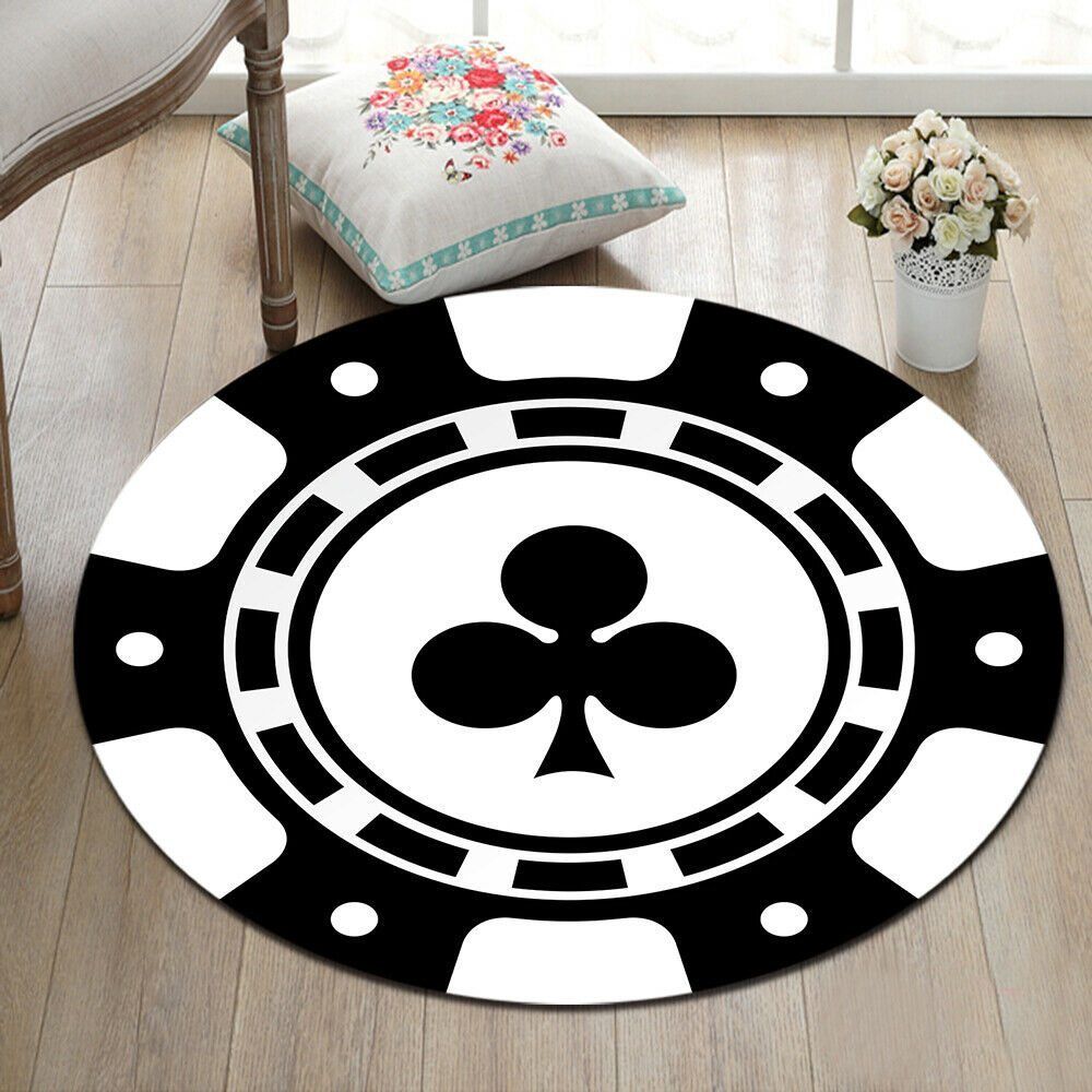 Casino Round Carpet