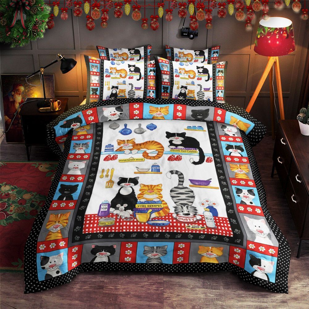 Cat Bedding Set