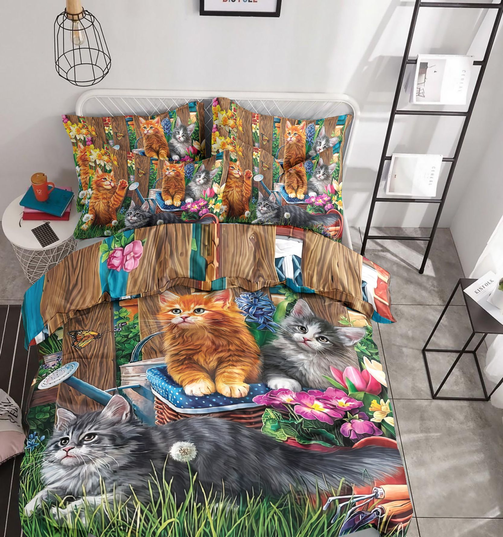 Cat Bedding Set