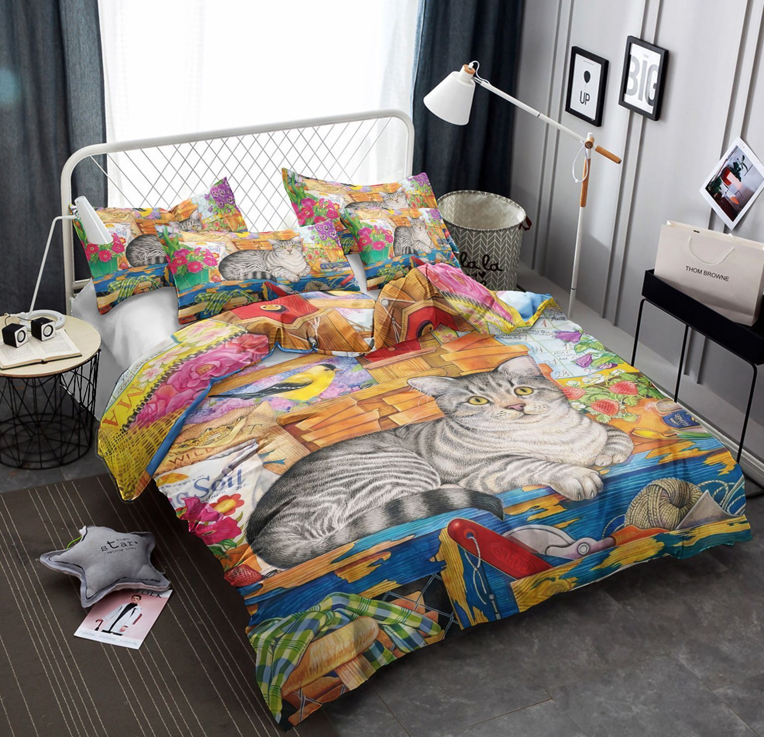 Cat Bedding Set