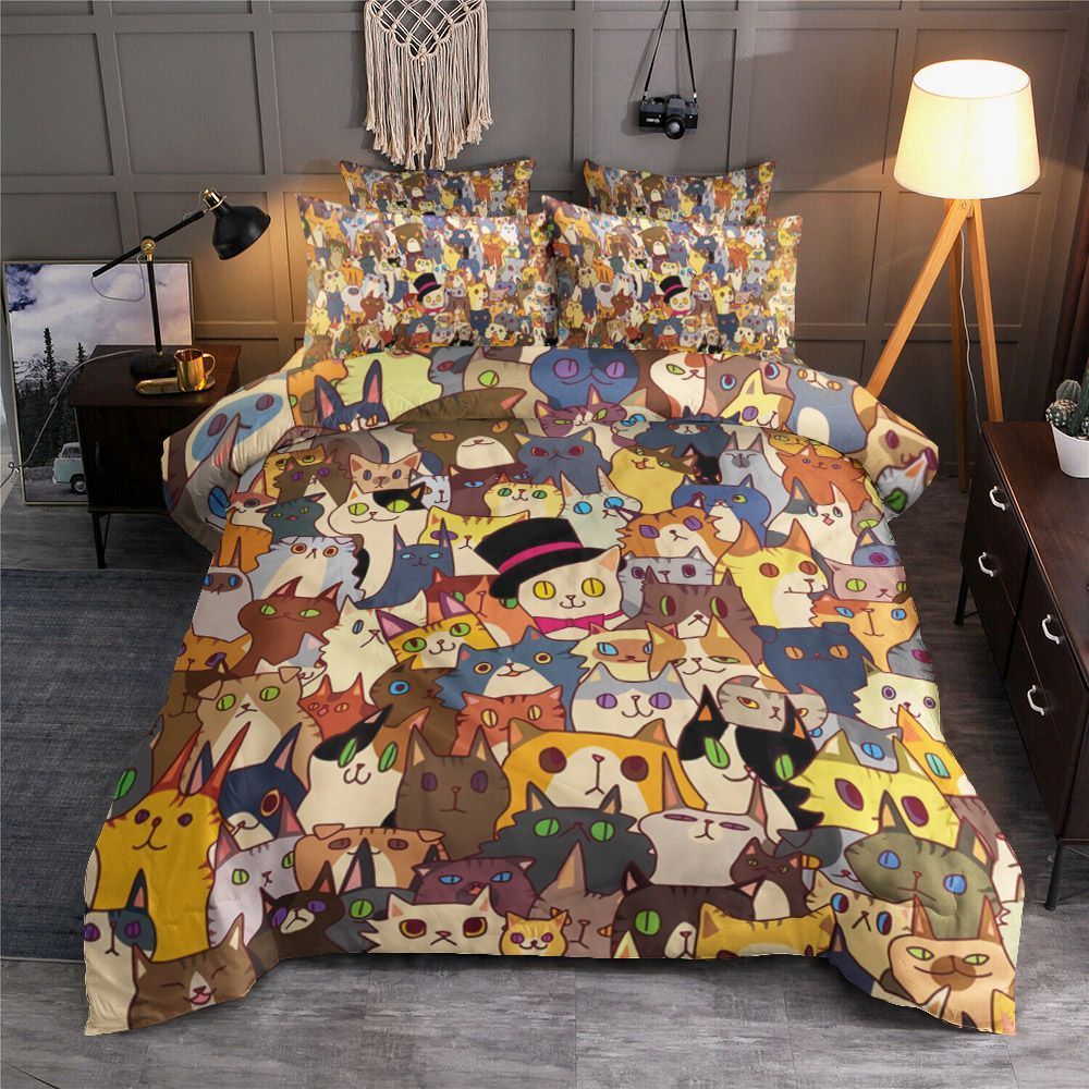 Cat Bedding Set