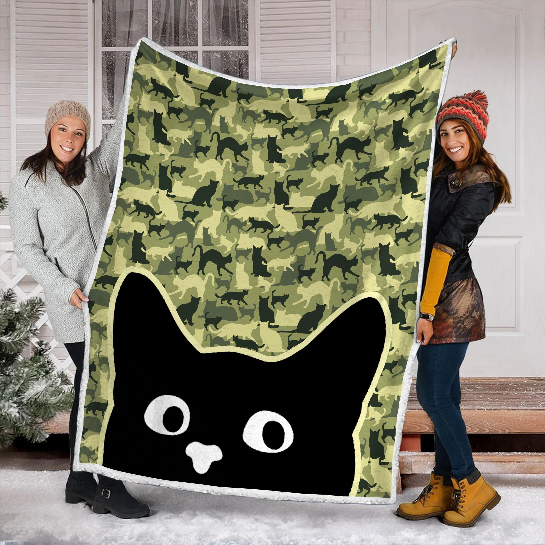 Cat Fleece Blanket
