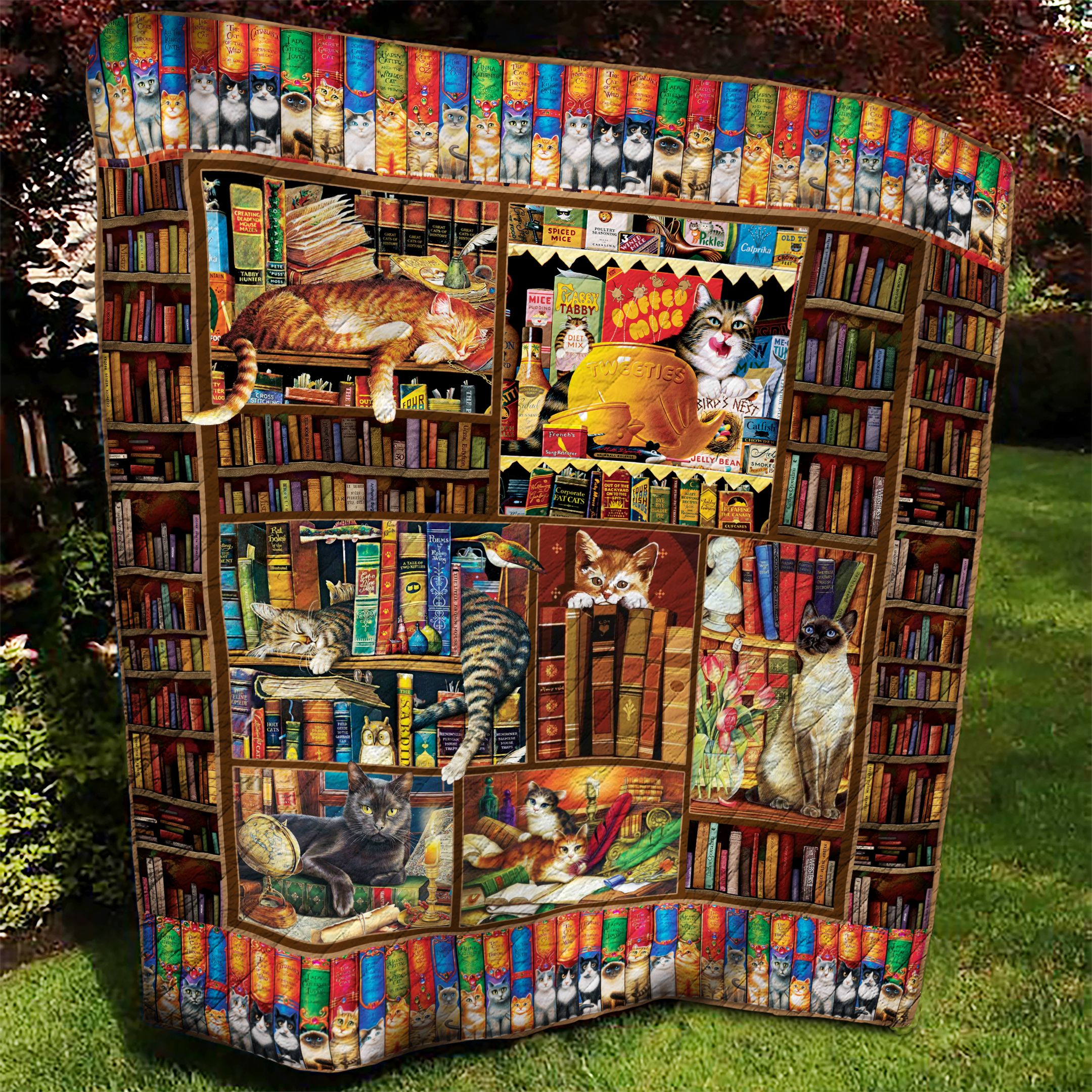 Cat AAA230912TA Quilt Blanket