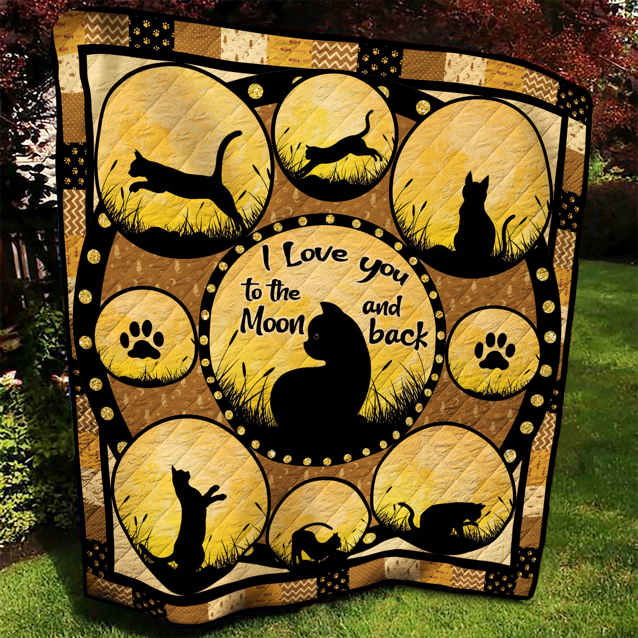 Cat AAA230913TA Quilt Blanket