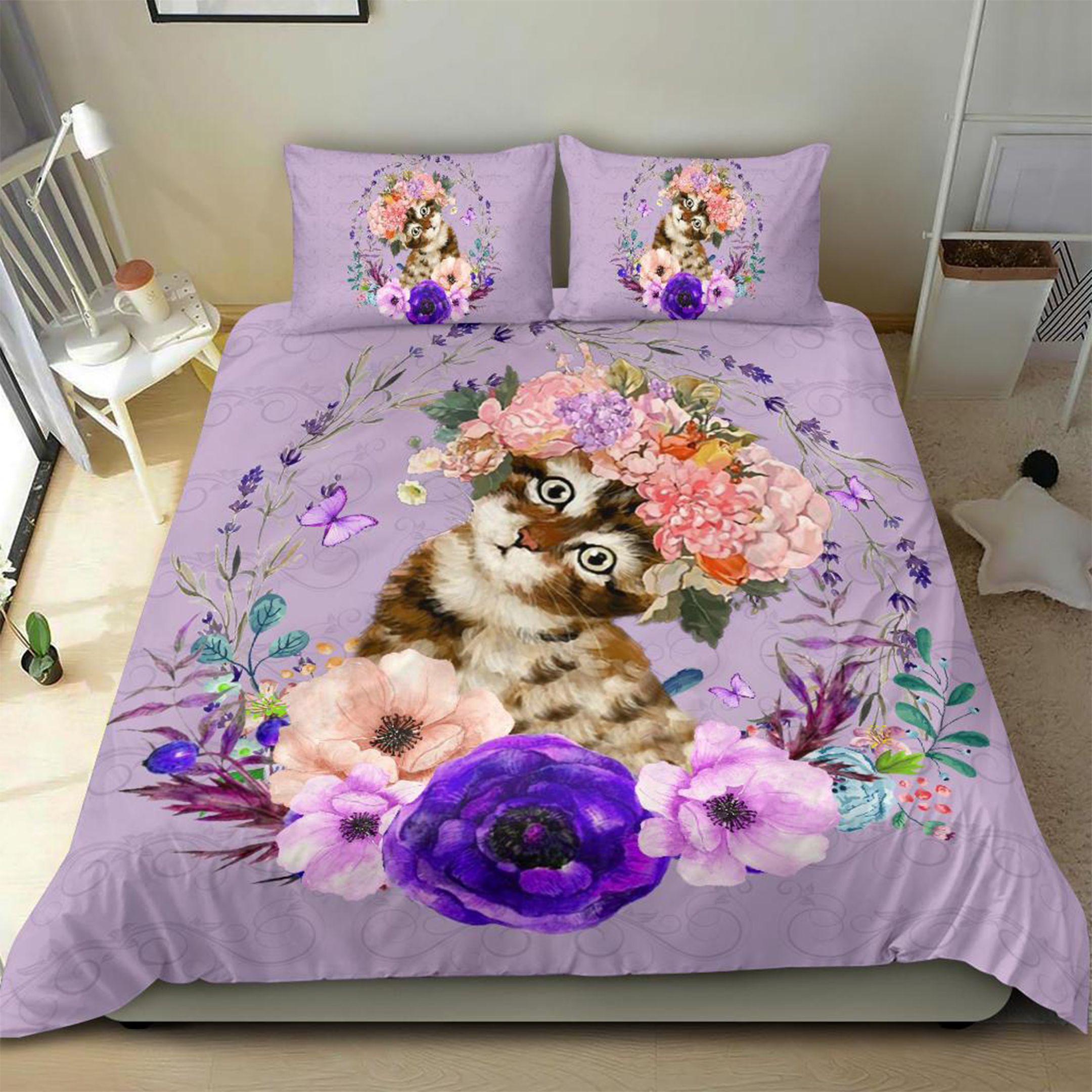 Cat Bedding Set