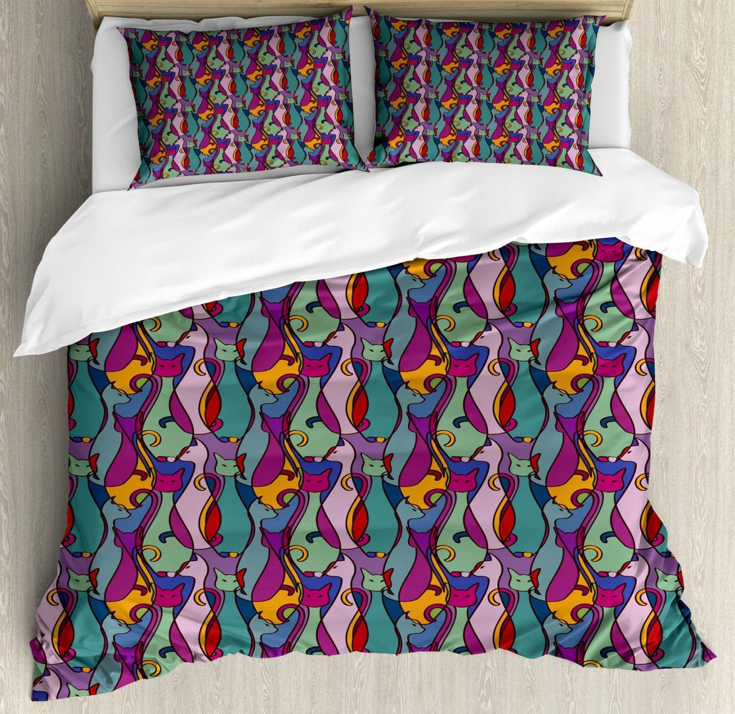 Cat African Bedding Set