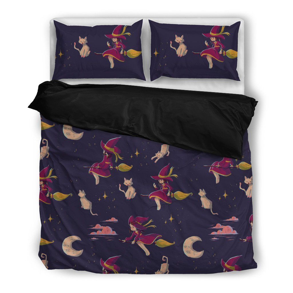 Cat   Baby Witch Bedding Set